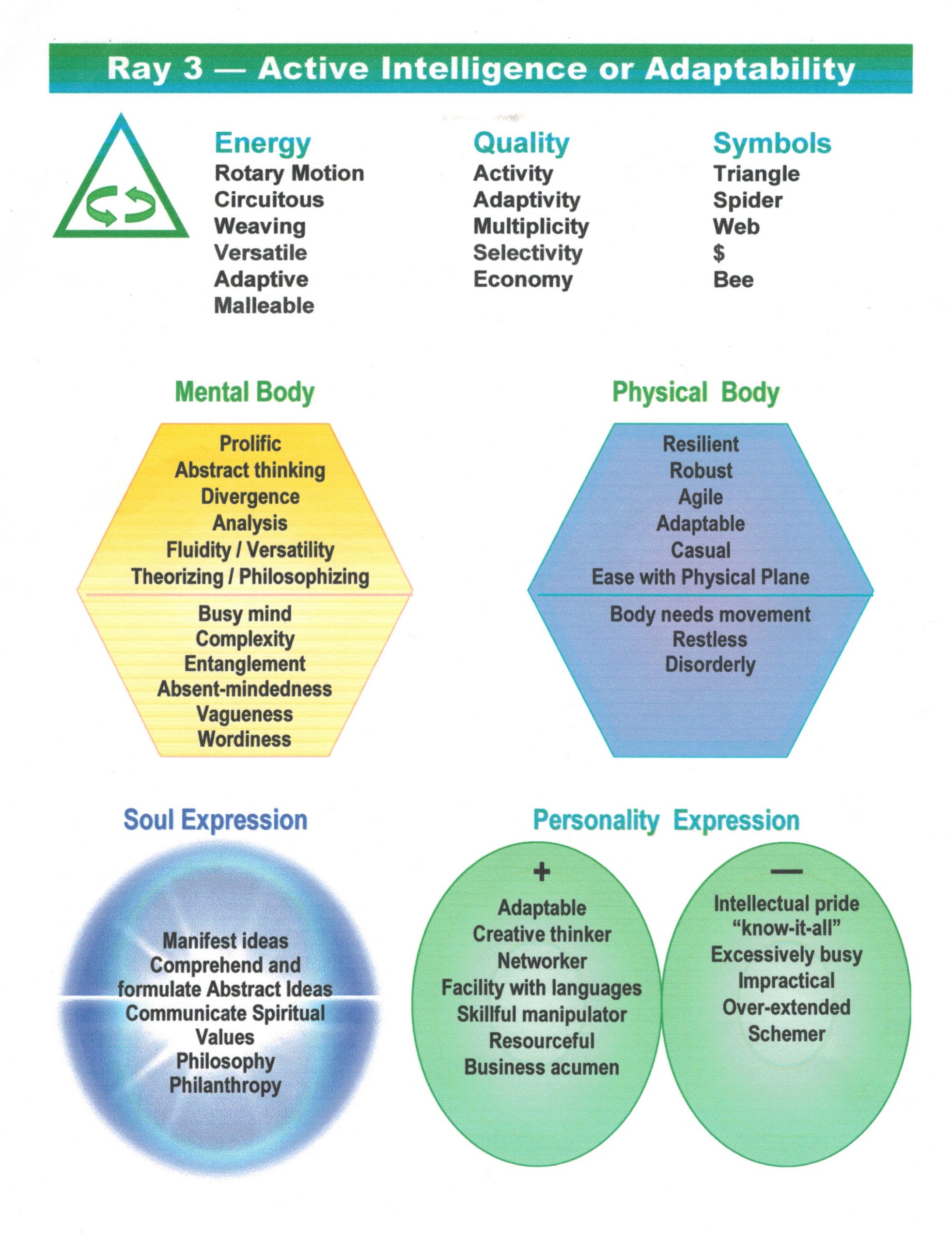 Ray Analysis - Esoteric Kinesiology